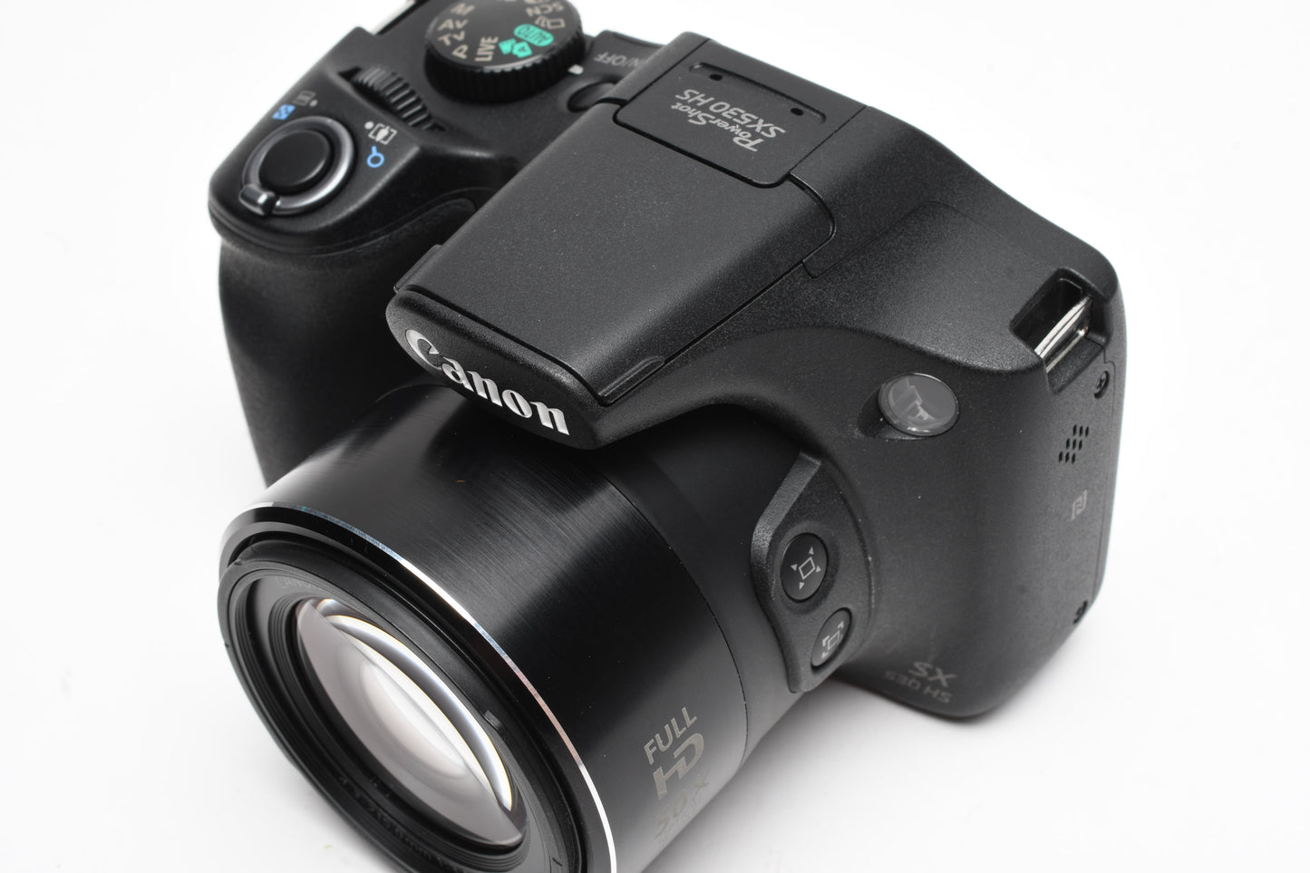 Canon SX530HS Compact Digital Point&Shoot 16MP 50x Zoom, case, 2Batts++