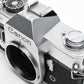 Canon FT QL 35mm SLR body, New seals, accurate, timeless (silver)