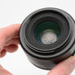 Nikon AF-S Nikkor 35mm f1.8G DX lens, caps, HB-46 lens hood, pouch, Mint-