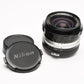 Nikon Nikkor-N.C 24mm f2.8 wide angle lens Nikon Non-AI mount, clean & sharp
