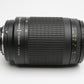 Nikon AF Zoom Nikkor 70-300mm f4.5-5.6G zoom lens, caps + Lens hood, Mint-