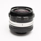 Nikon Nikkor-N.C 24mm f2.8 wide angle lens Nikon Non-AI mount, clean & sharp