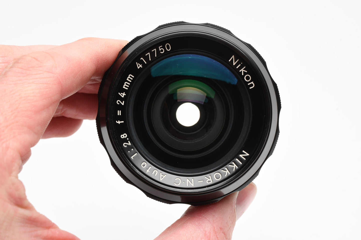 Nikon Nikkor-N.C 24mm f2.8 wide angle lens Nikon Non-AI mount, clean & sharp