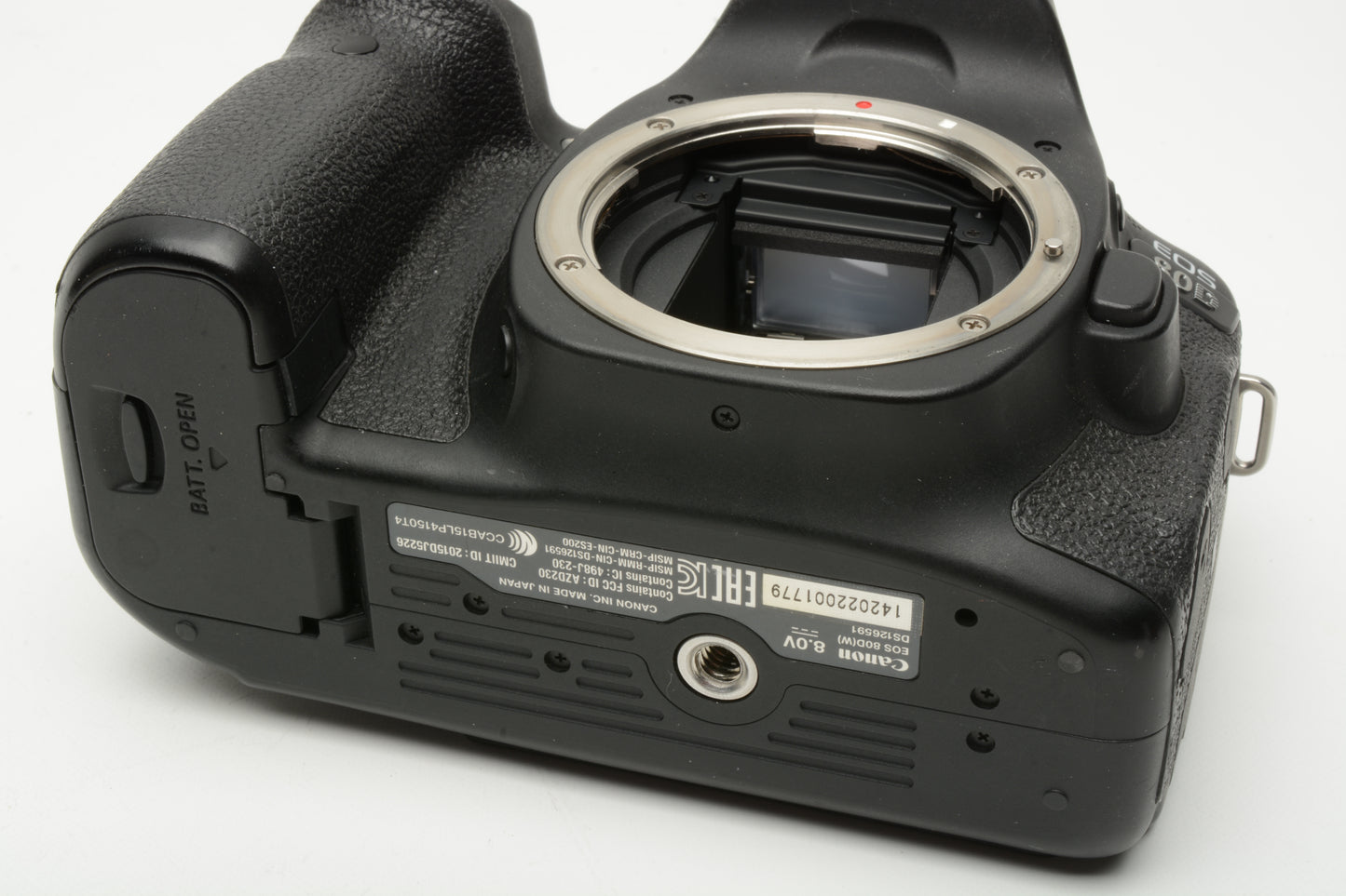 Canon EOS 80D DSLR Body, Batt+charger, Only 5080 Acts!! Great