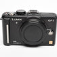 Panasonic Lumix GF1 Body, 2X batts, charger, strap, cables, tested, nice!