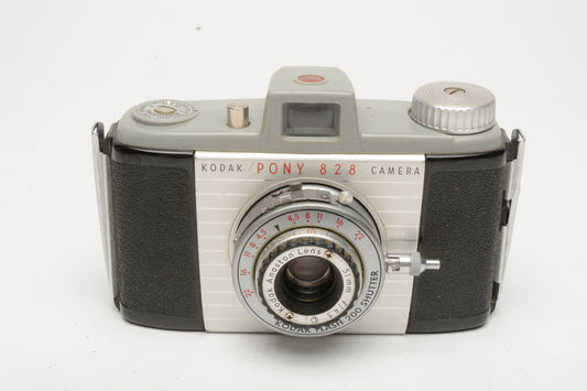 Kodak Pony 828 camera, boxed, manual+strap, works