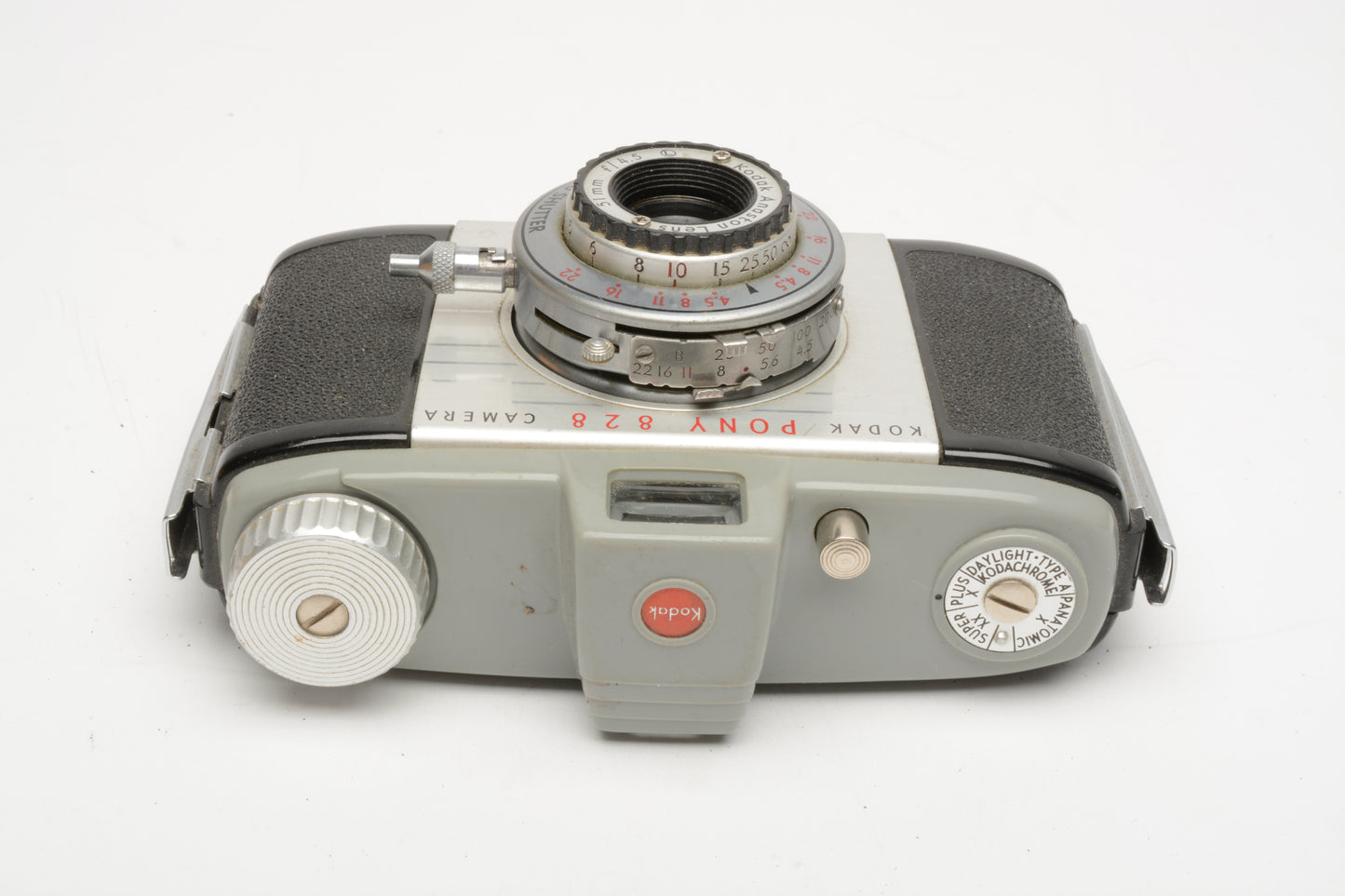 Kodak Pony 828 camera, boxed, manual+strap, works