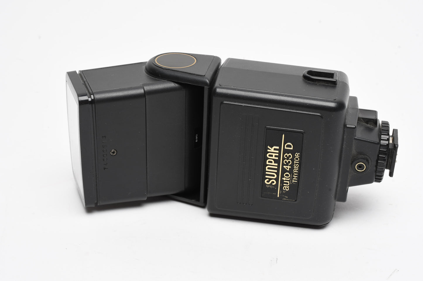 Sunpak Thyristor Auto 433D electronic flash w/Nikon dedicated module, Tested