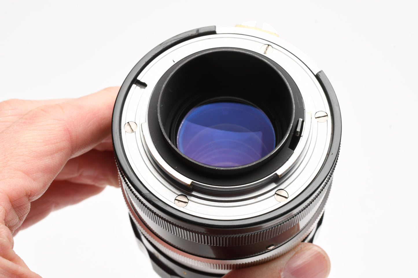 Nikon Nikkor-Q 135mm f3.5 Non-AI Portrait lens, caps, Great!