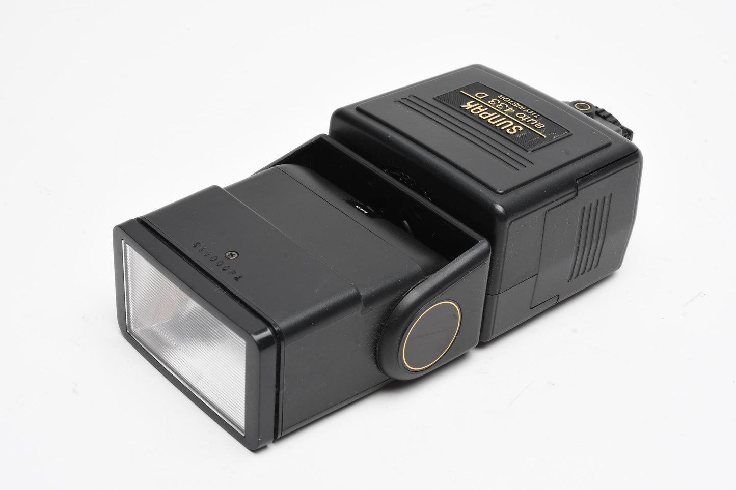Sunpak Thyristor Auto 433D electronic flash w/Nikon dedicated module, Tested