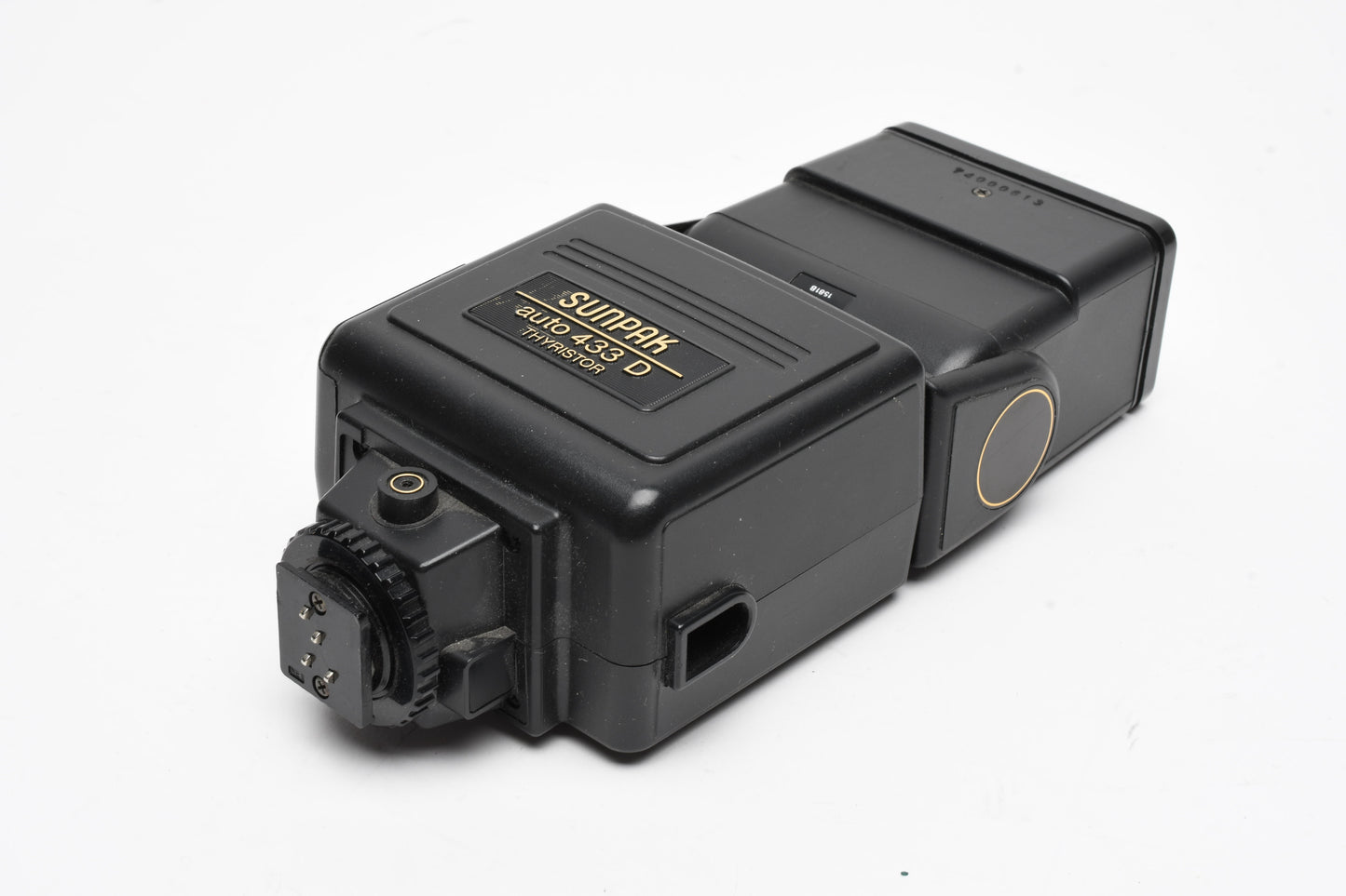 Sunpak Thyristor Auto 433D electronic flash w/Nikon dedicated module, Tested