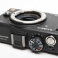 Panasonic Lumix GF1 Body, 2X batts, charger, strap, cables, tested, nice!
