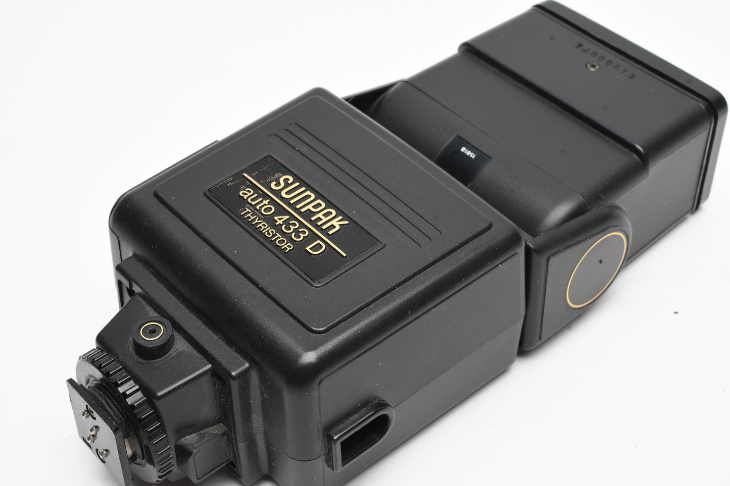 Sunpak Thyristor Auto 433D electronic flash w/Nikon dedicated module, Tested