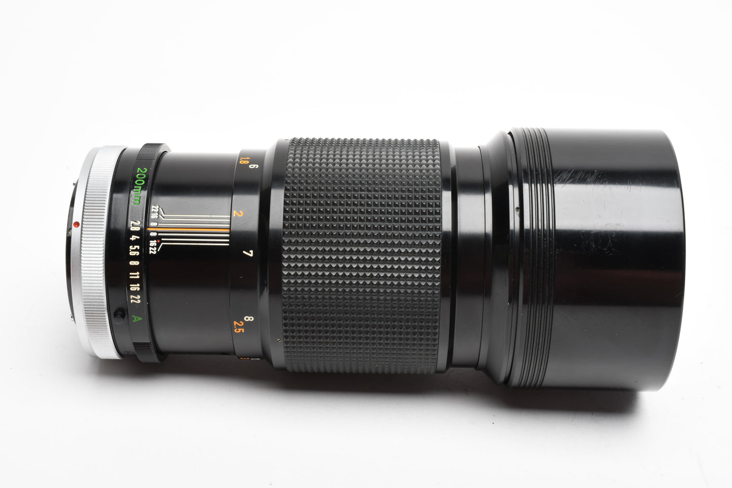 Canon 200mm f2.8 FD SSC Breech mount, Caps, UV, Clean and sharp