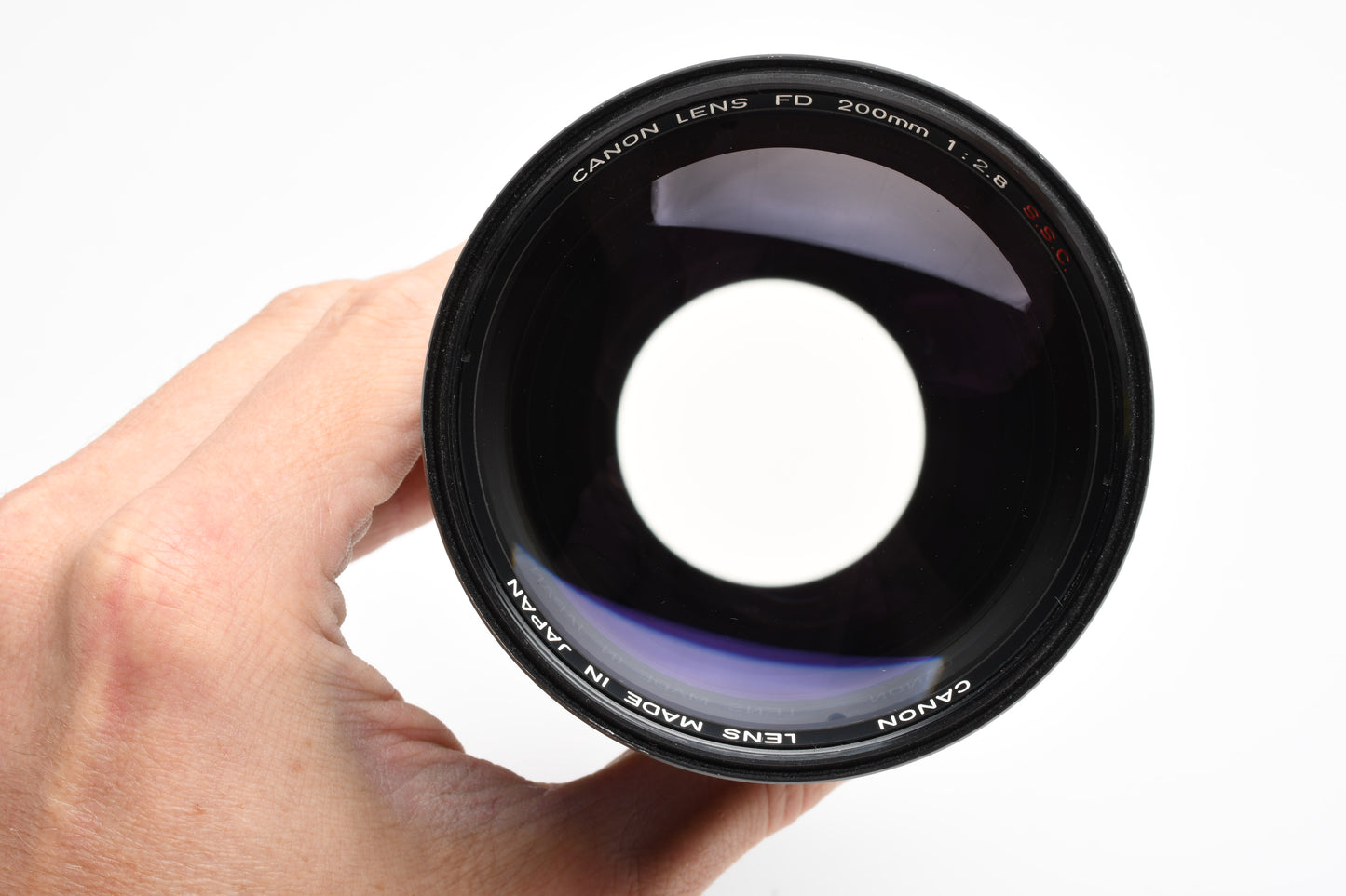 Canon 200mm f2.8 FD SSC Breech mount, Caps, UV, Clean and sharp