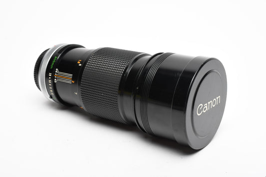 Canon 200mm f2.8 FD SSC Breech mount, Caps, UV, Clean and sharp