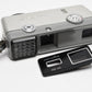 Minolta 16 E.E Subminiature camera, case, strap, Works! Clean (Silver)