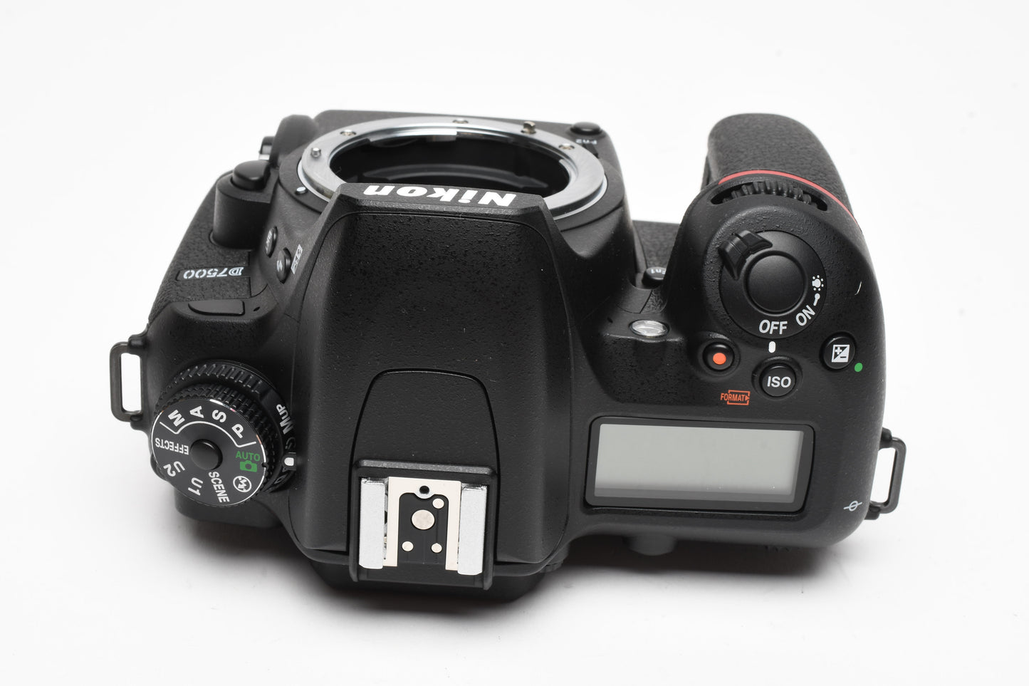 Nikon D7500 DSLR Body w/Batt, charger, Only 16 Acts!! Mint USA Boxed