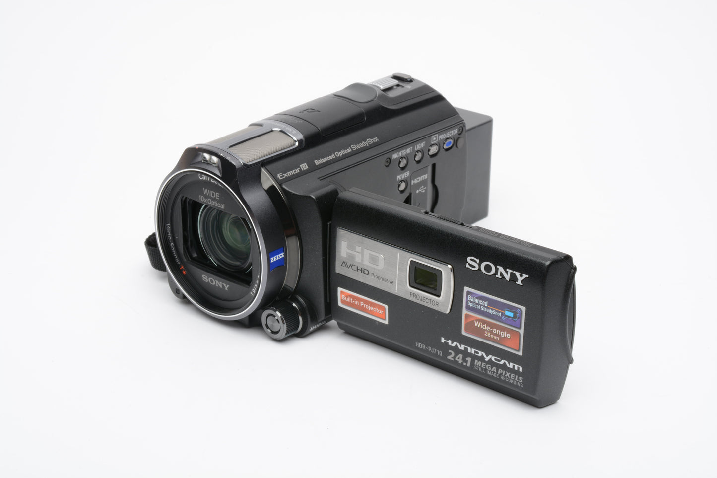 Sony HDR-PJ710 24.1MP Video camera, batt+charger+USB, Very clean, Tested