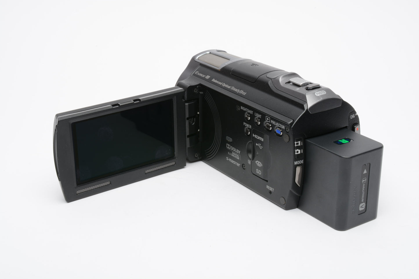 Sony HDR-PJ710 24.1MP Video camera, batt+charger+USB, Very clean, Tested