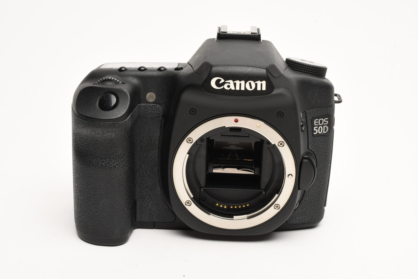 Canon EOS 50D DSLR Body w/2X Batts, charger, strap, 4GB CF, Only 5224 Acts