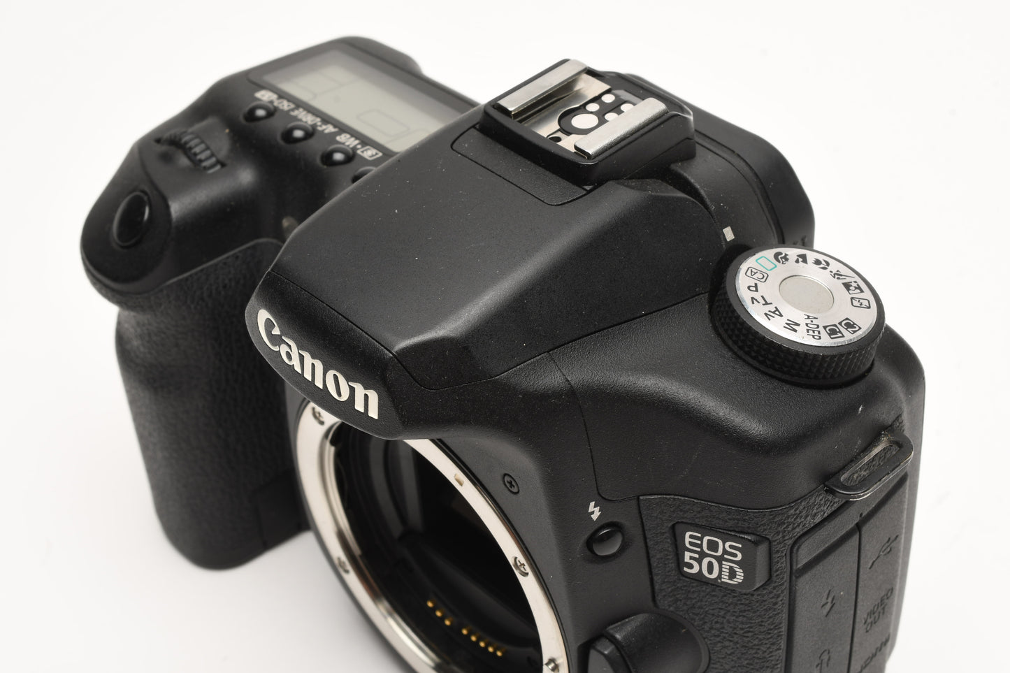 Canon EOS 50D DSLR Body w/2X Batts, charger, strap, 4GB CF, Only 5224 Acts