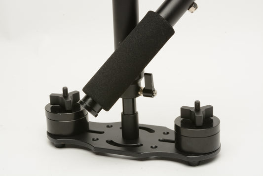 Koolertron 16" Mini Handheld Stabilizer for DSLRs, weights, QR plate, works great