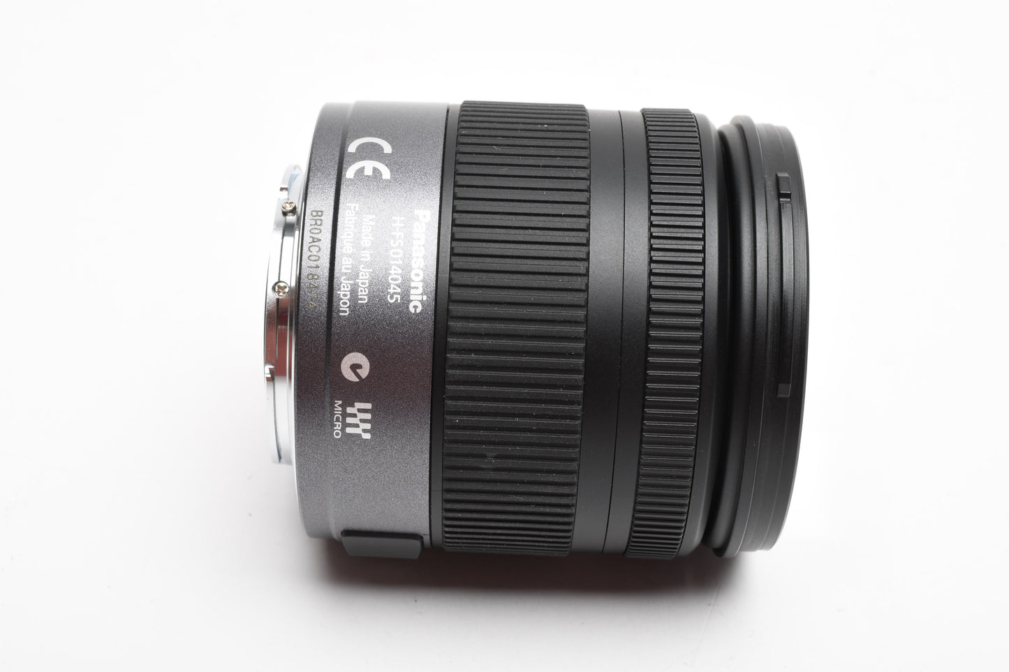 Panasonic Lumix G Vario 14-45mm F3.5-5.6 Mega O.I.S. Zoom, Hood, Pouch, Mint-