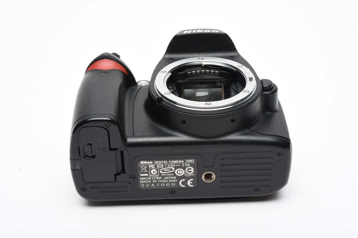 Nikon D60 10.2MP DSLR Bodu, Batt+charger, 14,817 Acts, Great!