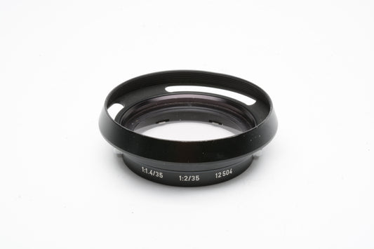 Leitz Leica Hood 12504 For Summilux 1.4/35 & Summicron 2/35, Mint-