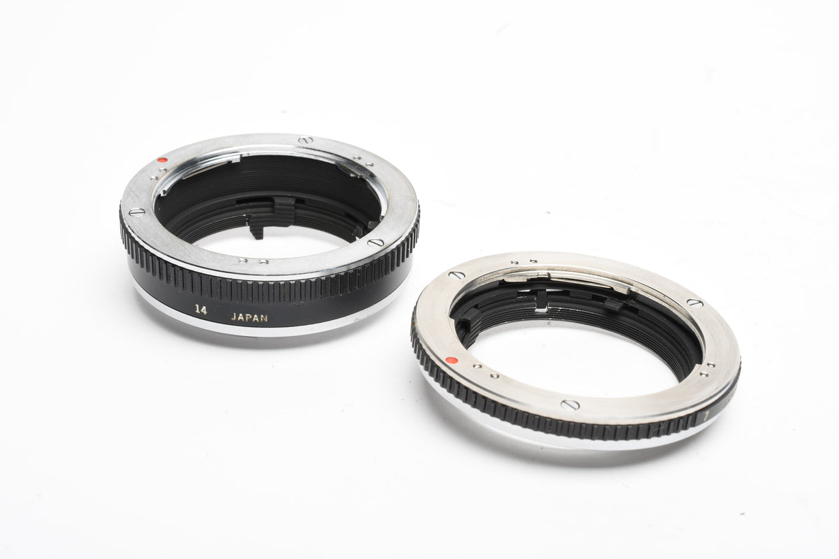 Olympus 7 and 14mm extension tube set, Mint-, Great