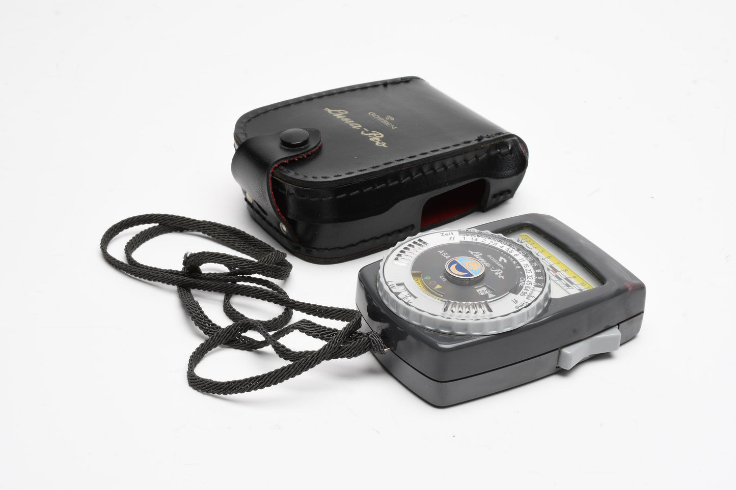 Gossen Luna Pro CDS Incident Light Meter in Case, Tested, Good!