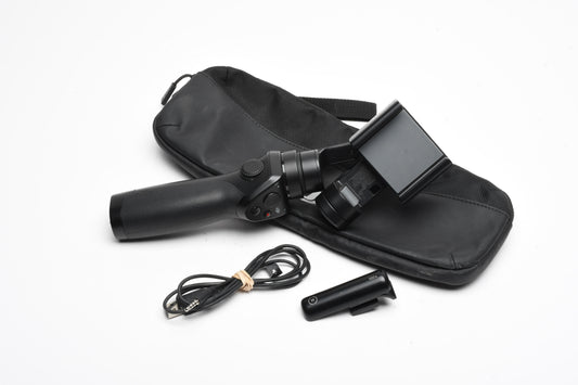 DJI Osmo Mobile Zenmuse ZM01 Gimbal w/ Battery, USB cable, case, weight