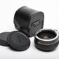 Vivitar MC 2X-22 Teleconverter for Pentax PK mount, caps + case
