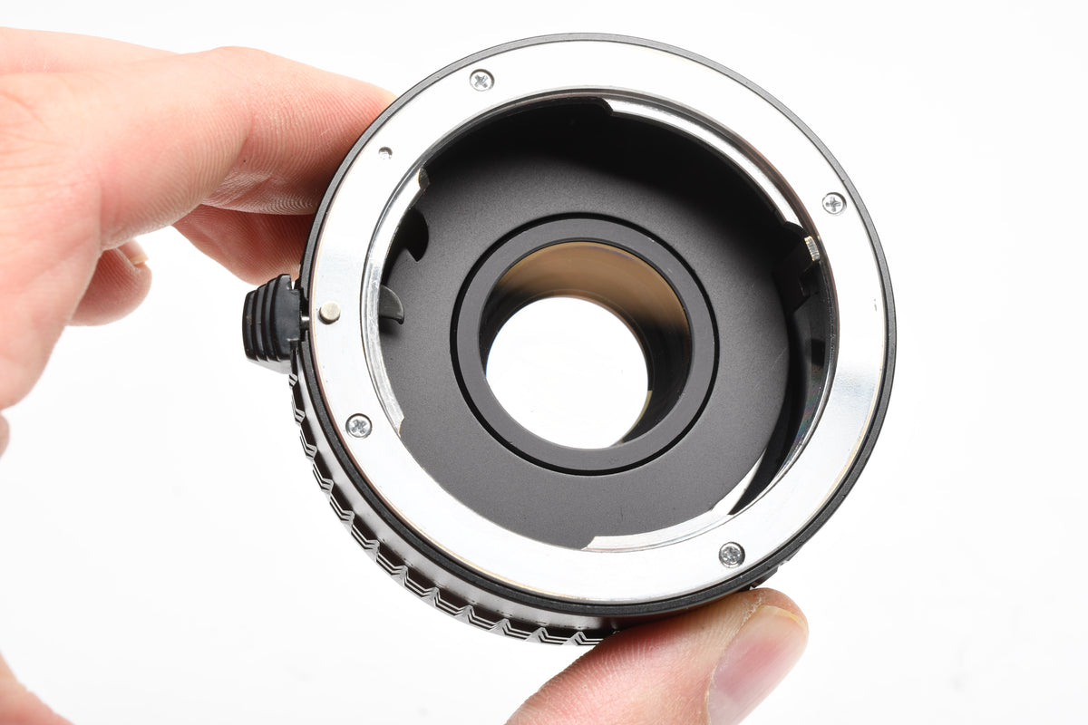 Vivitar MC 2X-22 Teleconverter for Pentax PK mount, caps + case