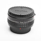 Vivitar MC 2X-22 Teleconverter for Pentax PK mount, caps + case