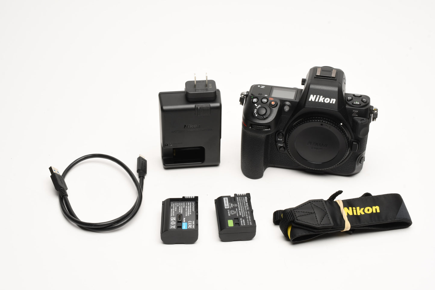 Nikon Z8 Mirrorless Body, 2X batts, charger, Only 146 Acts! Mint, USA Version