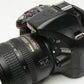 Nikon D5200 w/18-70mm F3.5-4.5G ED, batt+charger+strap+UV, 60K acts