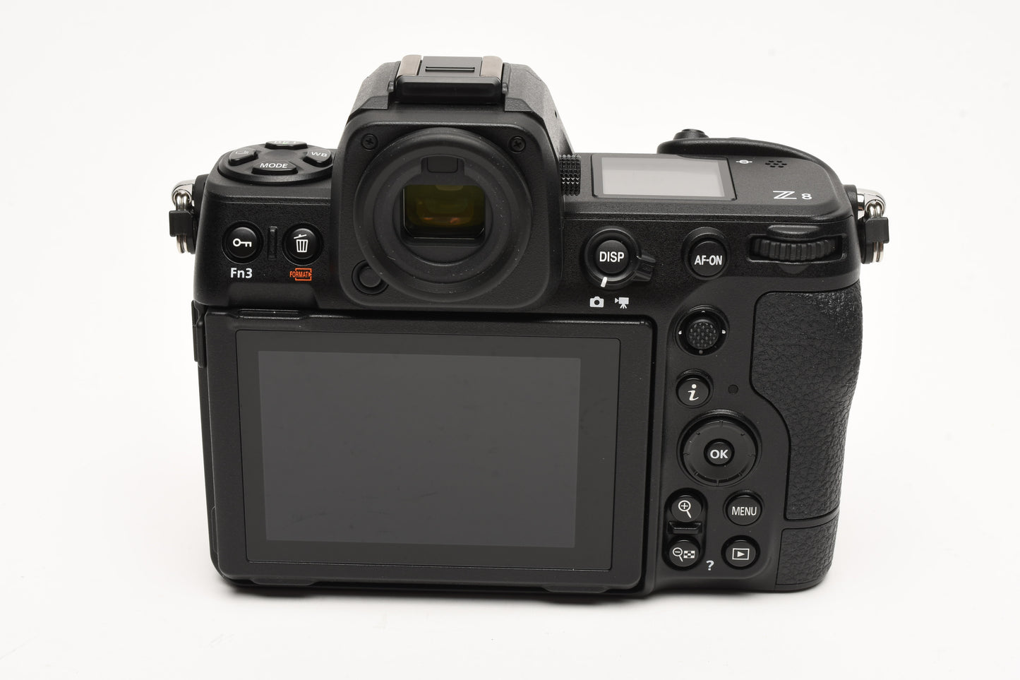 Nikon Z8 Mirrorless Body, 2X batts, charger, Only 146 Acts! Mint, USA Version