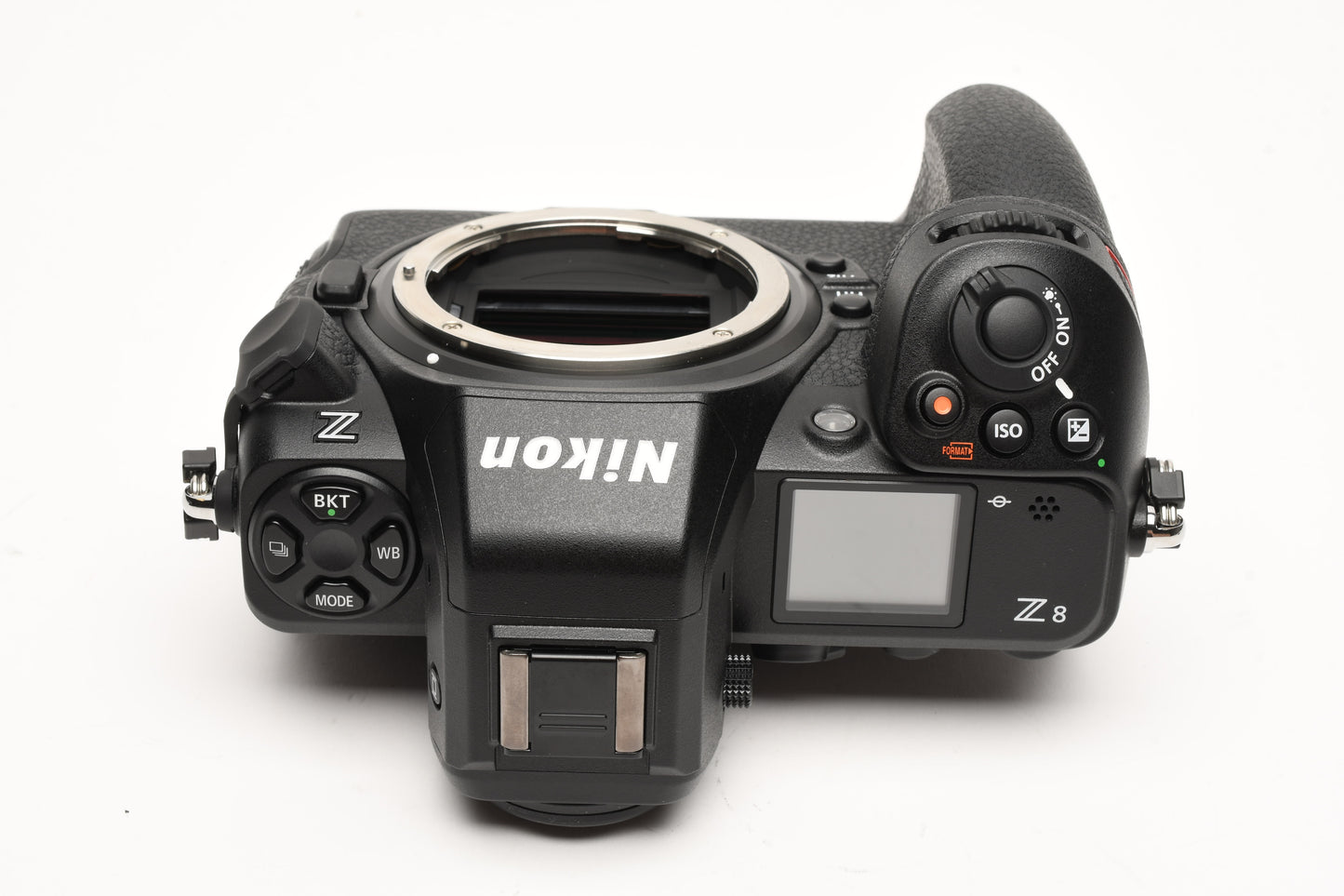 Nikon Z8 Mirrorless Body, 2X batts, charger, Only 146 Acts! Mint, USA Version