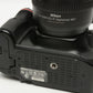 Nikon D5200 w/18-70mm F3.5-4.5G ED, batt+charger+strap+UV, 60K acts