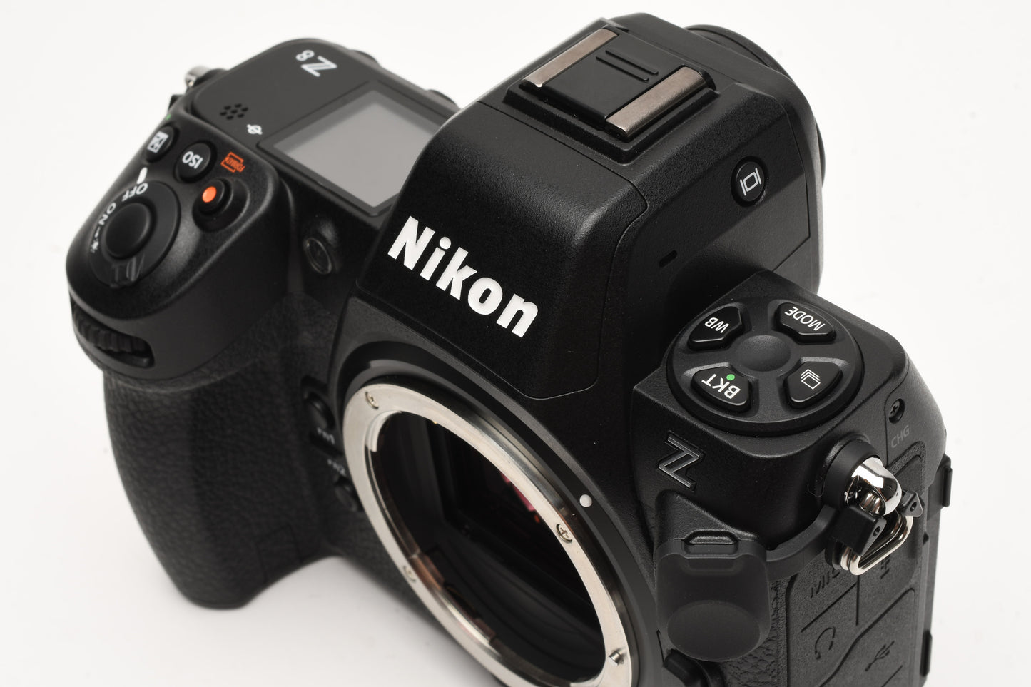 Nikon Z8 Mirrorless Body, 2X batts, charger, Only 146 Acts! Mint, USA Version