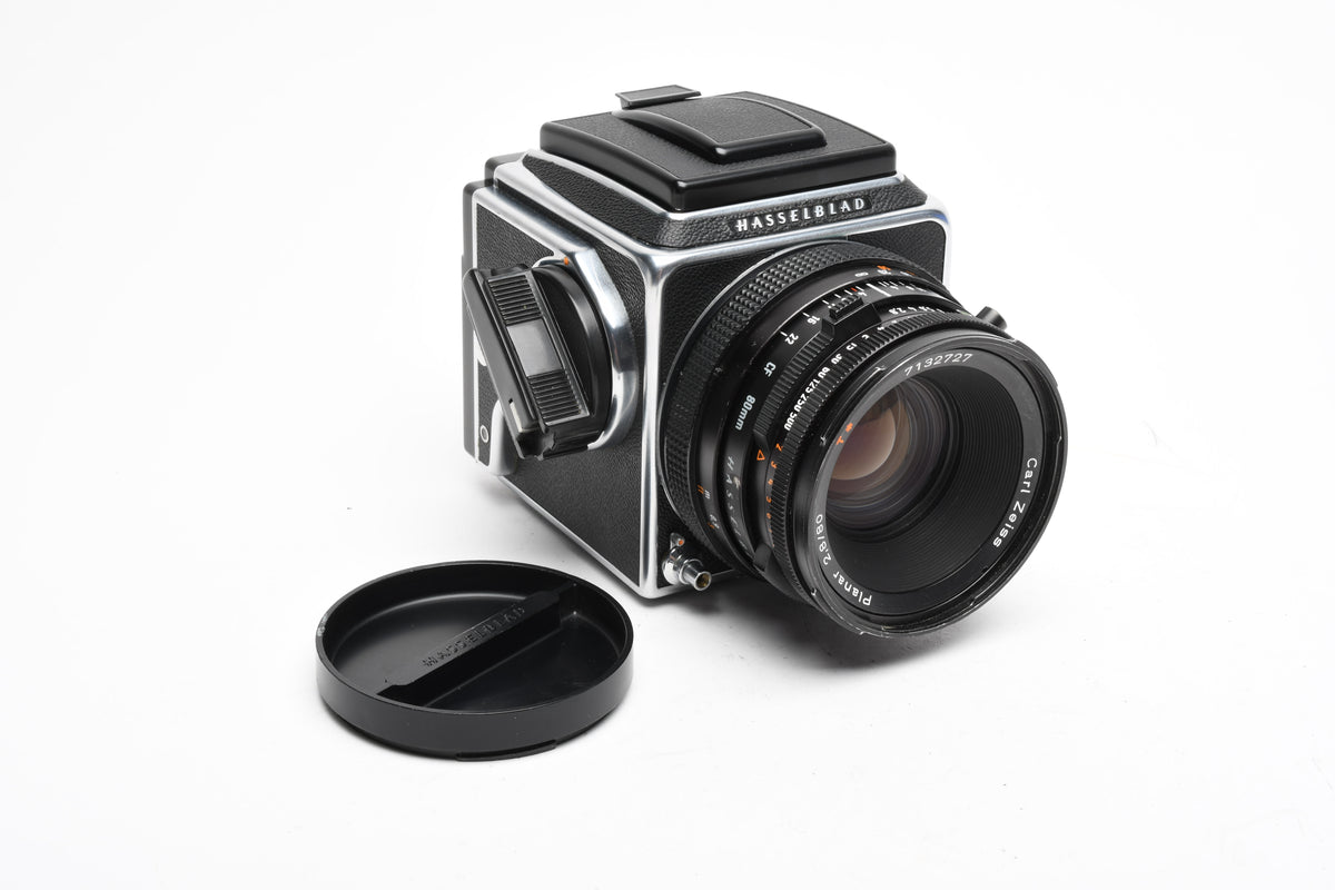 Hasselblad 500C/M Body, WLF, 80mm T* f2.8 Planar, Clean accurate, Great!