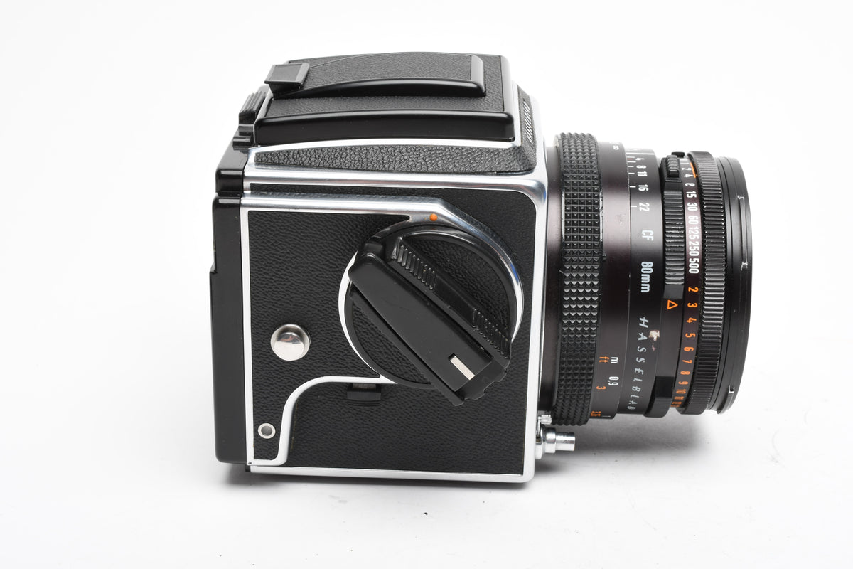 Hasselblad 500C/M Body, WLF, 80mm T* f2.8 Planar, Clean accurate, Great!
