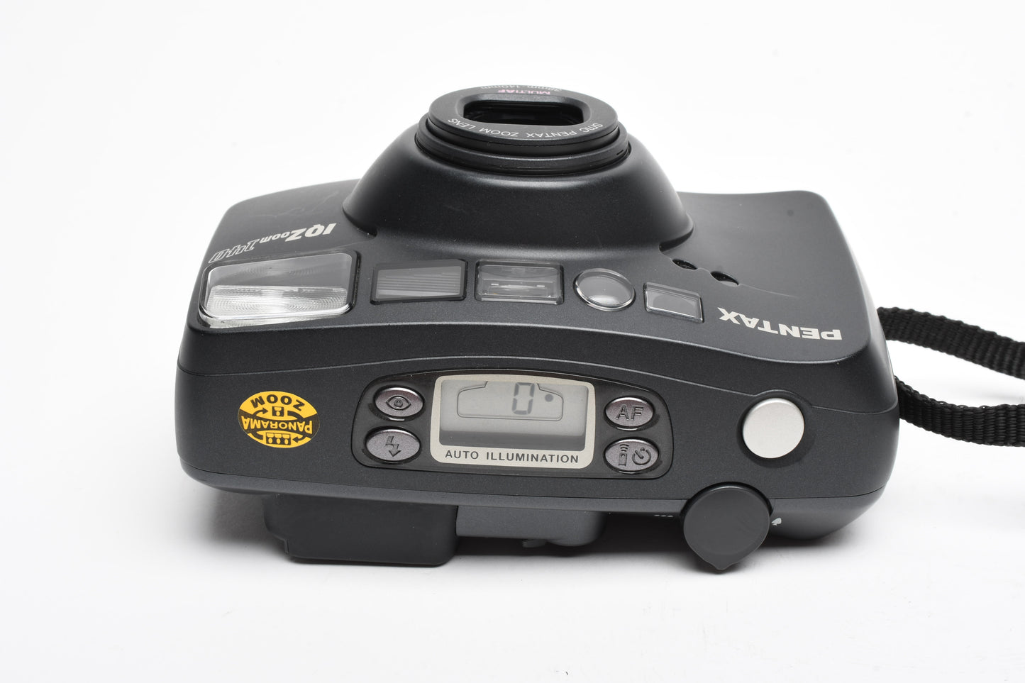 Pentax IQZoom 140 QD 35mm Point&Shoot Camera w/38-140mm zoom +Remote, Tested