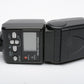 Nikon SB-600 shoe mount flash, case, stand, diffuser, fully tested