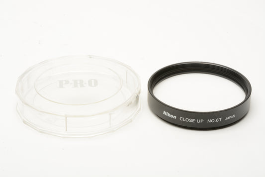 Nikon Close-up 6T 62mm filter in jewel case, Mint-, Very clean