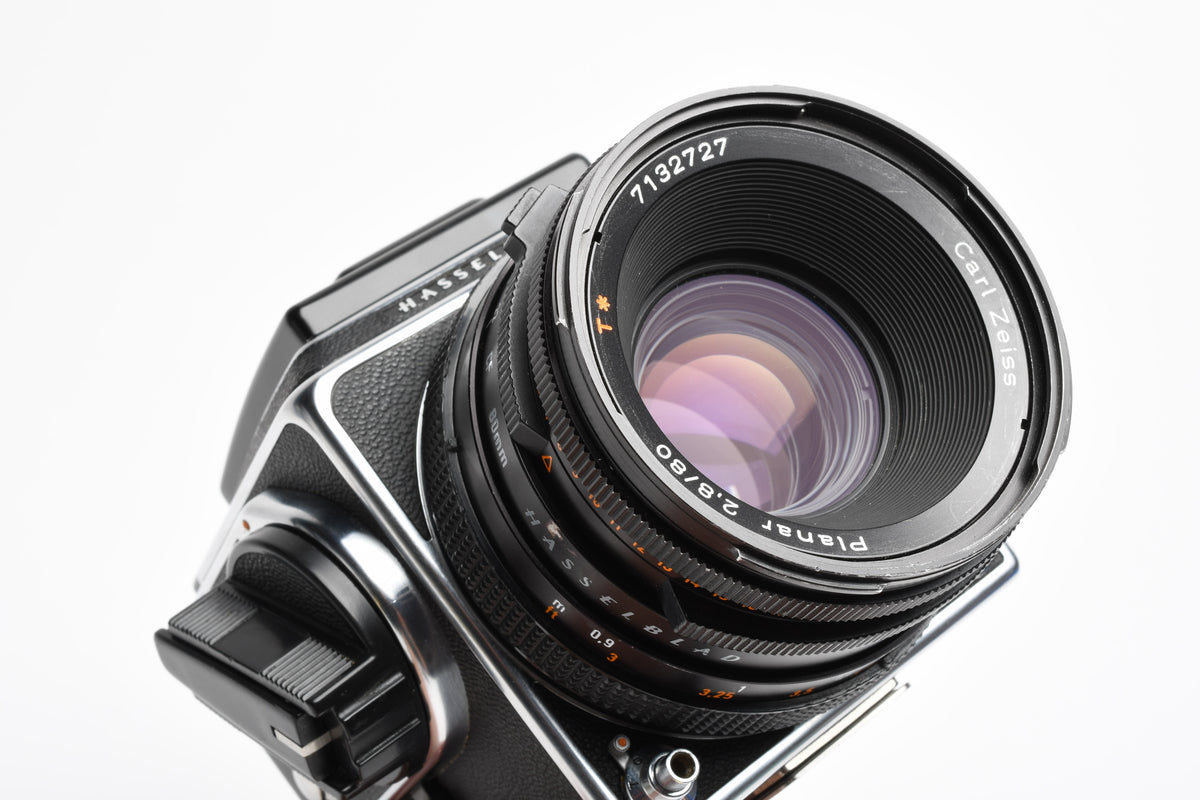 Hasselblad 500C/M Body, WLF, 80mm T* f2.8 Planar, Clean accurate, Great!