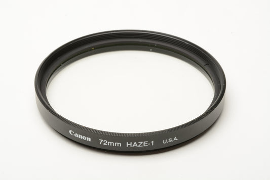 Canon 72mm UV haze filter in jewel case, Genuine Canon