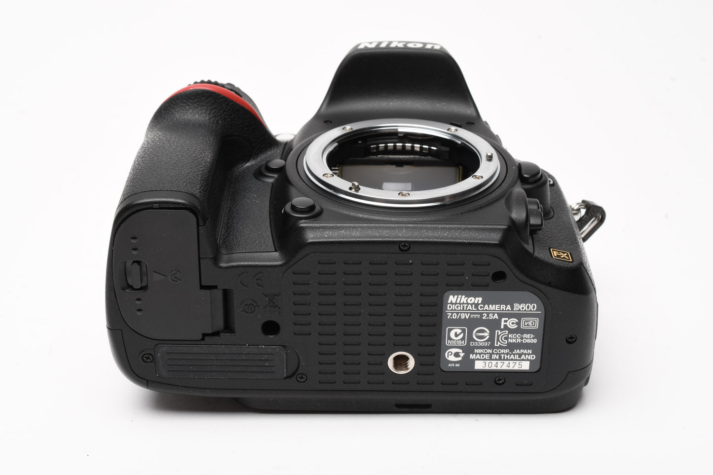 Nikon D600 DSLR Body w/Batt, charger, Only 5489 Acts!! Mint- USA Boxed